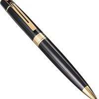 Caneta Sheaffer 300 – Glossy Black com Acabamento Dourado - imagem 1