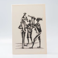 Gravura Clóvis Graciano nº 1 – Quarteto Popular - imagem 1