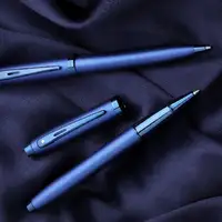 Caneta Sheaffer 100 Esferográfica – Azul Cetim com Acabamento PVD Azul - imagem 4