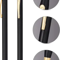 Caneta Cross Classic Century Esferográfica – Preta com Acabamento Dourado - imagem 2