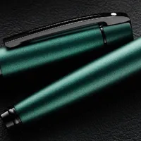 Caneta Sheaffer 300 Tinteiro – Verde Fosco com Acabamento Preto - imagem 2