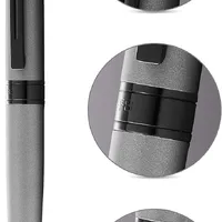 Caneta Sheaffer 300 Esferográfica – Cinza Fosco com Acabamento Cromado - imagem 2