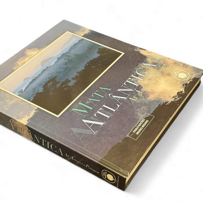 Livro Mata Atlântica: as árvores e a paisagem — Paulo Backes, Bruno Irgang (Paisagem do Sul, 2004) — Capa dura