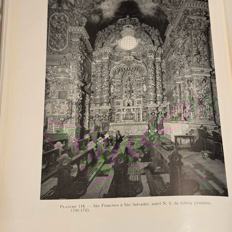 Livro L’Architecture Religieuse Baroque au Brésil — Tome II — Germain Bazin (1958) — Capa dura