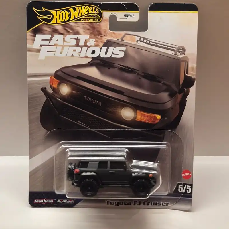 Hot Wheels Premium – Fast & Furious Toyota FJ Cruiser (5/5) – Real Riders