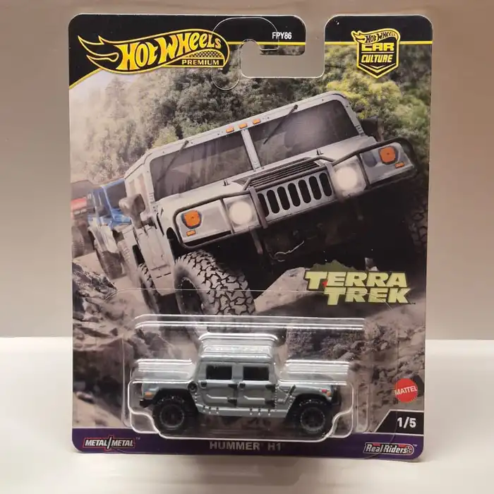 Hot Wheels Premium – Car Culture Terra Trek Hummer H1 (1/5) – Real Riders