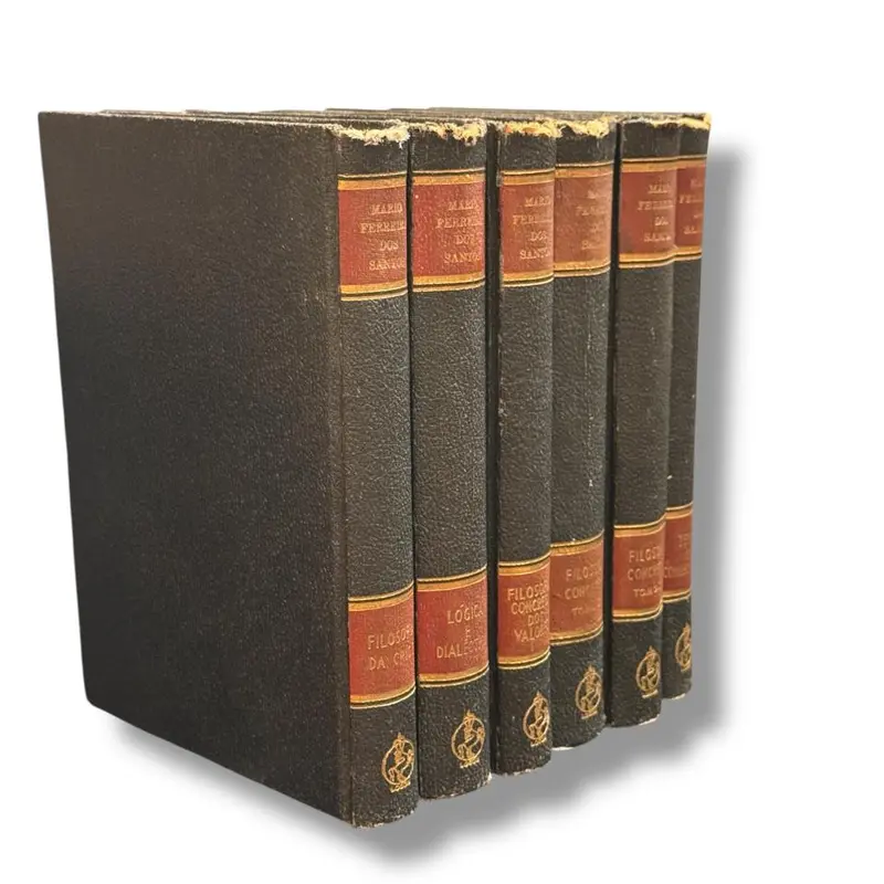 Livro Lógica e Dialética — Mário Ferreira dos Santos (Editora Logos, 1959) — Capa dura