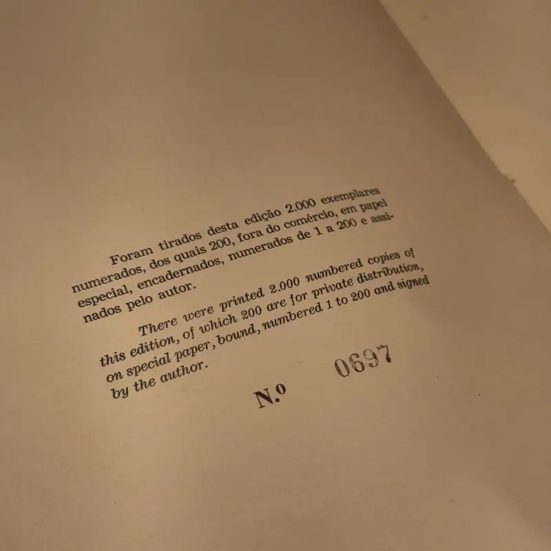 Livro Imagens Religiosas do Brasil — Stanislaw Herstal (Grafitec, 1956) — Edição numerada — Bilingue (português/inglês)