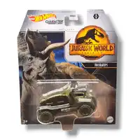 Hot Wheels – Character Cars Jurassic World Dominion Triceratops (5/6) - imagem 1