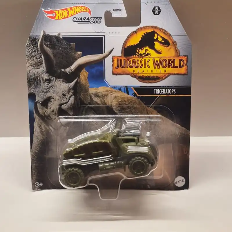 Hot Wheels – Character Cars Jurassic World Dominion Triceratops (5/6)
