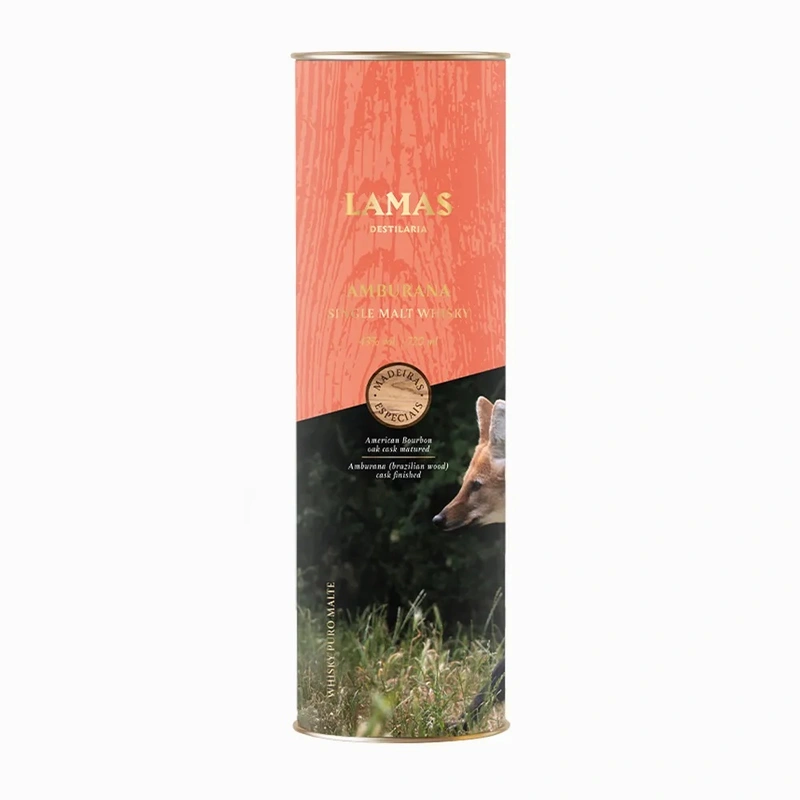 Whisky Lamas Amburana Single Malt – Madeiras Brasileiras (Ex-Bourbon + Amburana)