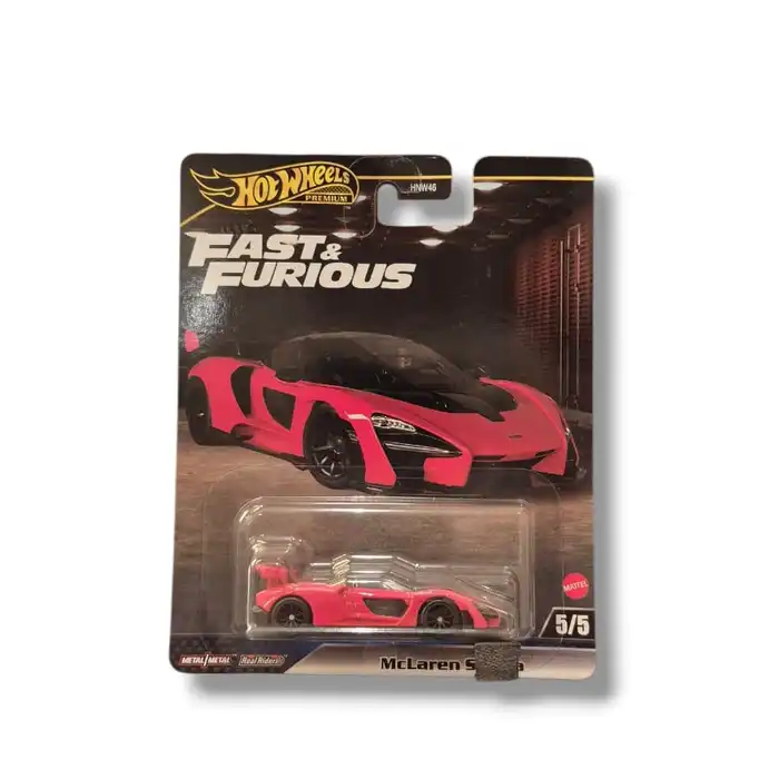 Hot Wheels Premium McLaren Senna – Velozes e Furiosos