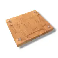 Tábua de Corte End Grain em Marfim — 28 x 23,5 x 3,5 cm - imagem 2