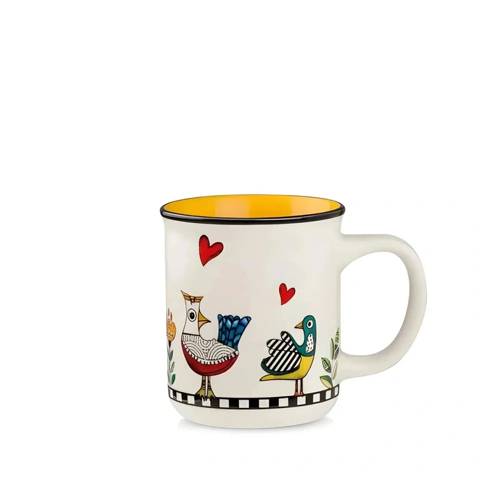 Caneca Mug Cocoricó Amarela 380ml — Egan