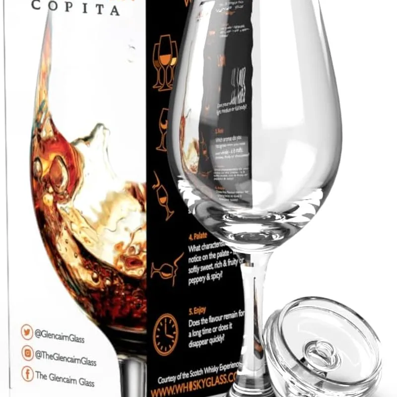 Taça Copita The Glencairn Glass para Degustação de Whisky — Glencairn Crystal