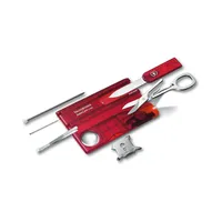 Canivete Victorinox Swiss Card Lite Vermelho Translúcido - imagem 2