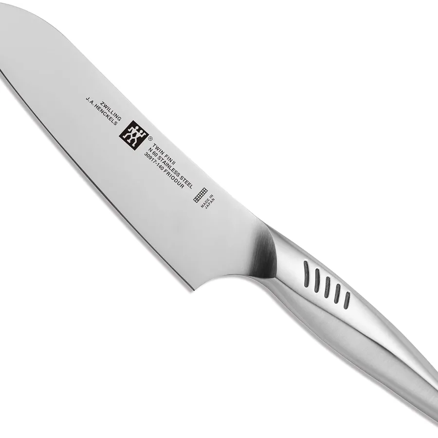 Faca Santoku Zwilling Twin Fin II 7” (18 cm)