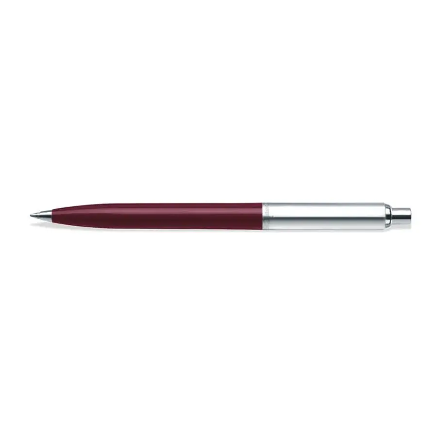 Caneta Sheaffer Sentinel – Glossy Burgundy com Acabamento Cromado