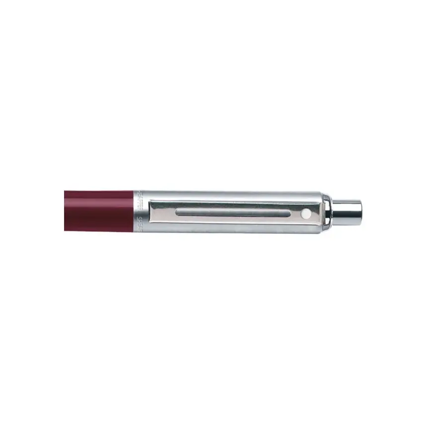Caneta Sheaffer Sentinel – Glossy Burgundy com Acabamento Cromado