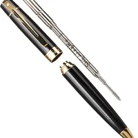 Caneta Sheaffer 300 – Glossy Black com Acabamento Dourado - imagem 2