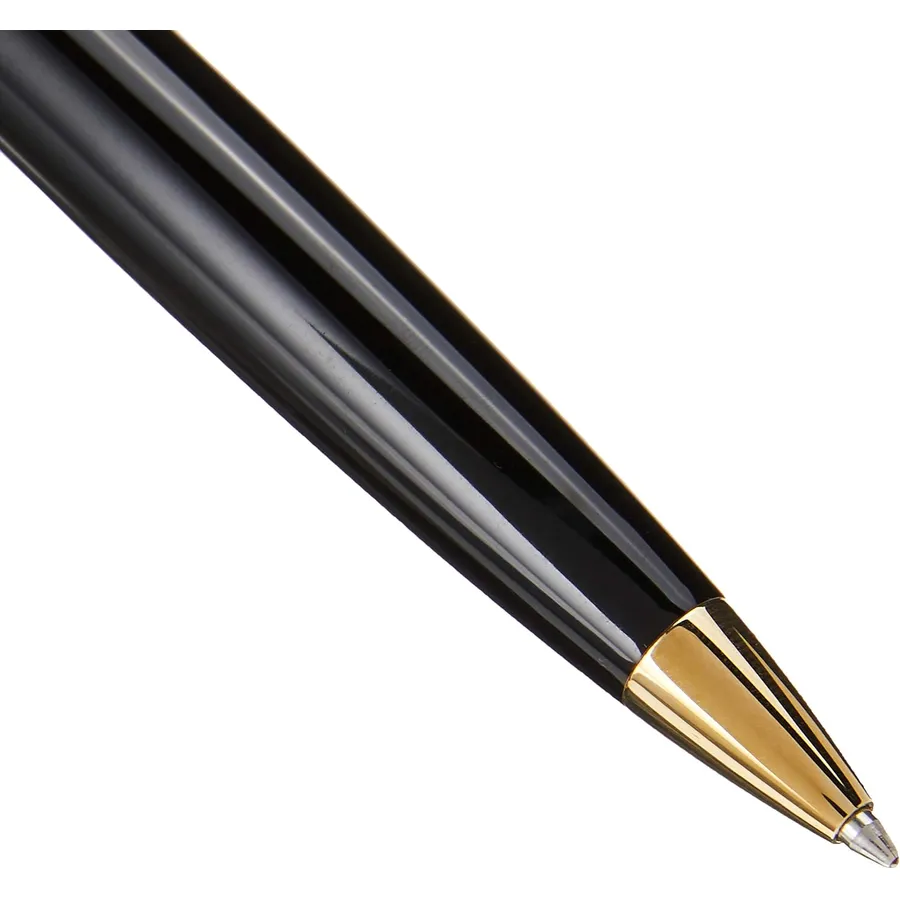 Caneta Sheaffer 300 – Glossy Black com Acabamento Dourado