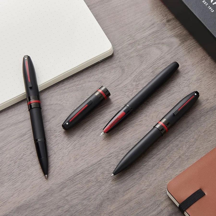 Caneta Sheaffer Icon – Matte Black com Acabamento Black PVD
