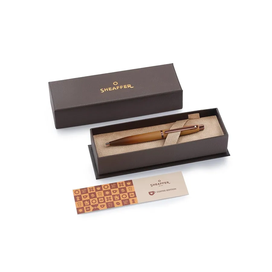 Caneta Sheaffer VFM Esferográfica – Coffee Edition (Café PVD)
