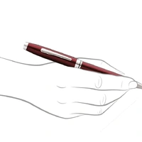 Caneta Cross Coventry Esferográfica – Vermelha com Acabamento Cromado - imagem 2