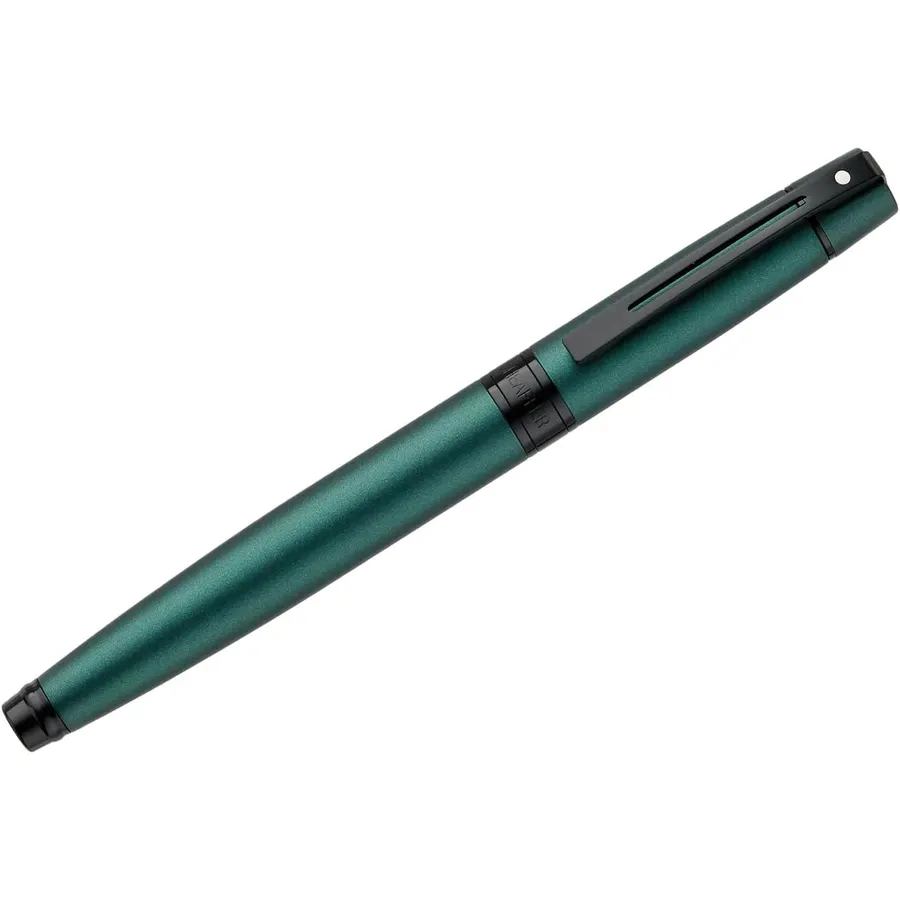 Caneta Sheaffer 300 Tinteiro – Verde Fosco com Acabamento Preto