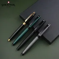 Caneta Sheaffer 300 Tinteiro – Verde Fosco com Acabamento Preto - imagem 5