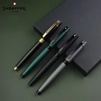 Caneta Sheaffer 300 Tinteiro – Verde Fosco com Acabamento Preto - imagem 5