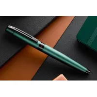Caneta Sheaffer 300 Tinteiro – Verde Fosco com Acabamento Preto - imagem 4
