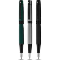 Caneta Sheaffer 300 Tinteiro – Cinza Fosco com Acabamento Cromado - imagem 4
