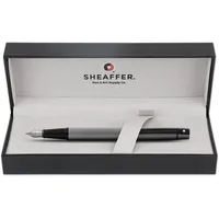 Caneta Sheaffer 300 Tinteiro – Cinza Fosco com Acabamento Cromado - imagem 3