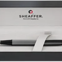 Caneta Sheaffer 300 Tinteiro – Cinza Fosco com Acabamento Cromado - imagem 3