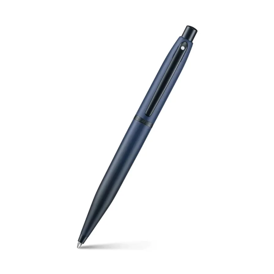 Caneta Sheaffer VFM Esferográfica – Azul Fosco com Acabamento Preto