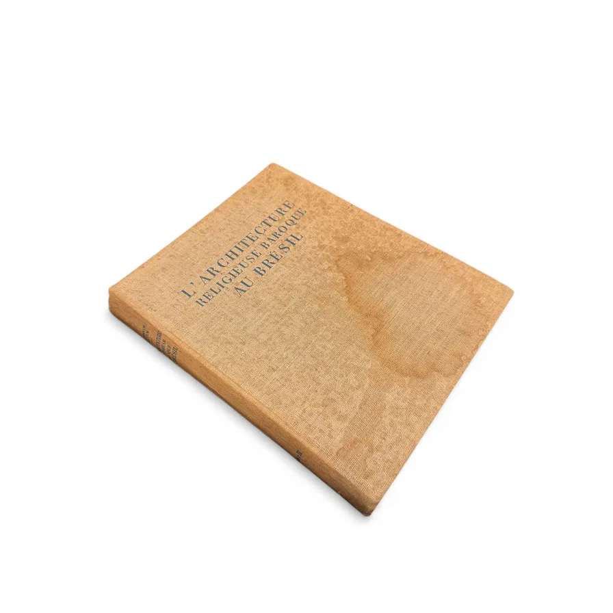 Livro L’Architecture Religieuse Baroque au Brésil — Tome II — Germain Bazin (1958) — Capa dura