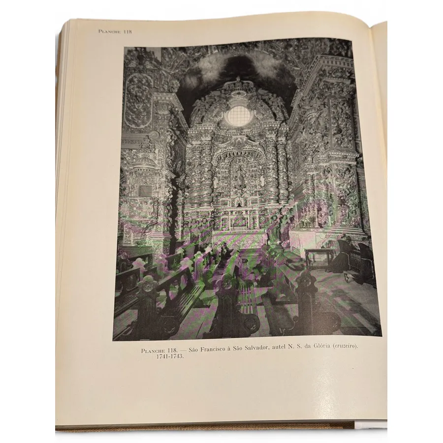 Livro L’Architecture Religieuse Baroque au Brésil — Tome II — Germain Bazin (1958) — Capa dura