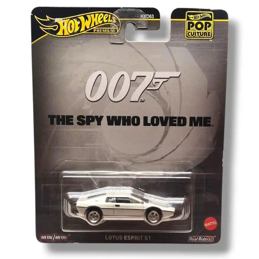 Hot Wheels Premium – 007 The Spy Who Loved Me: Lotus Esprit S1 – Real Riders