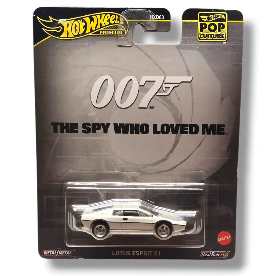 Hot Wheels Premium – 007 The Spy Who Loved Me: Lotus Esprit S1 – Real Riders