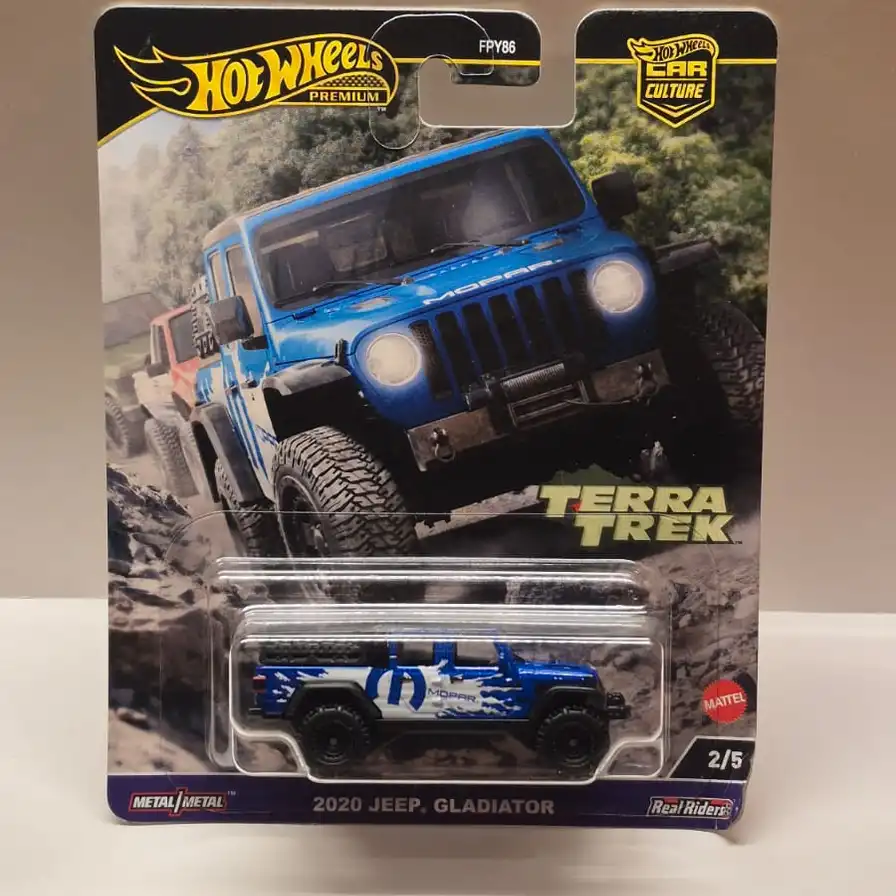 Hot Wheels Premium – Car Culture Terra Trek 2020 Jeep Gladiator (2/5) – Real Riders