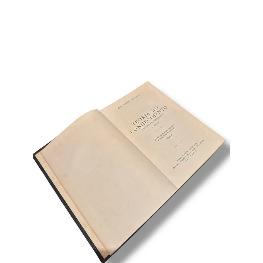 Livro Teoria do Conhecimento — Mário Ferreira dos Santos (Editora Logos, 1959) — Capa dura