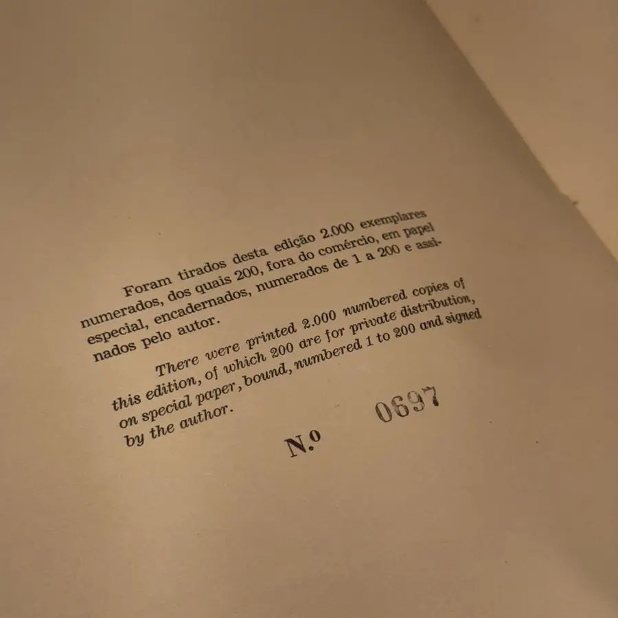 Livro Imagens Religiosas do Brasil — Stanislaw Herstal (Grafitec, 1956) — Edição numerada — Bilingue (português/inglês)
