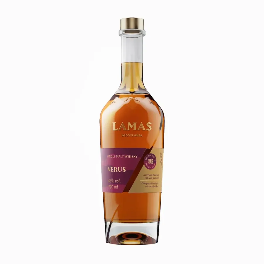 Whisky Lamas Verus Single Malt – Double Cask (Ex-Bourbon + Ex-Porto)