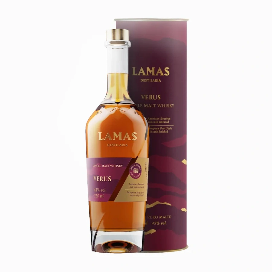 Whisky Lamas Verus Single Malt – Double Cask (Ex-Bourbon + Ex-Porto)