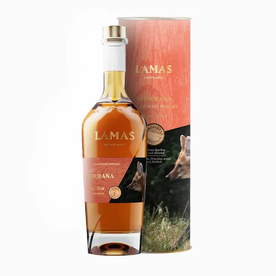 Whisky Lamas Amburana Single Malt – Madeiras Brasileiras (Ex-Bourbon + Amburana)