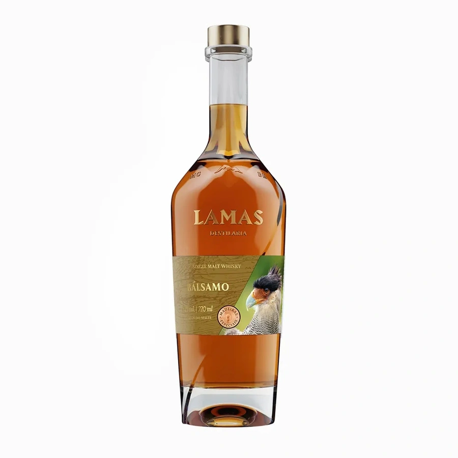 Whisky Lamas Bálsamo Single Malt – Madeiras Brasileiras | 720 ml | 43% vol.