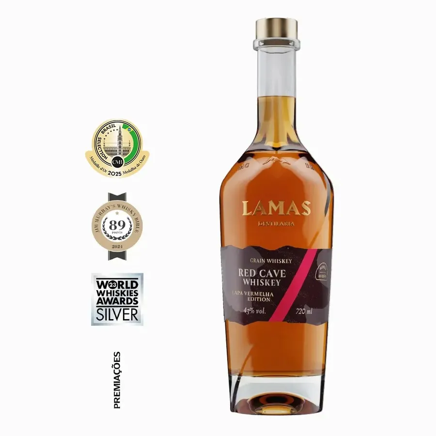 Whisky Lamas Red Cave Grain Whisky – Lapa Vermelha Edition | 720 ml