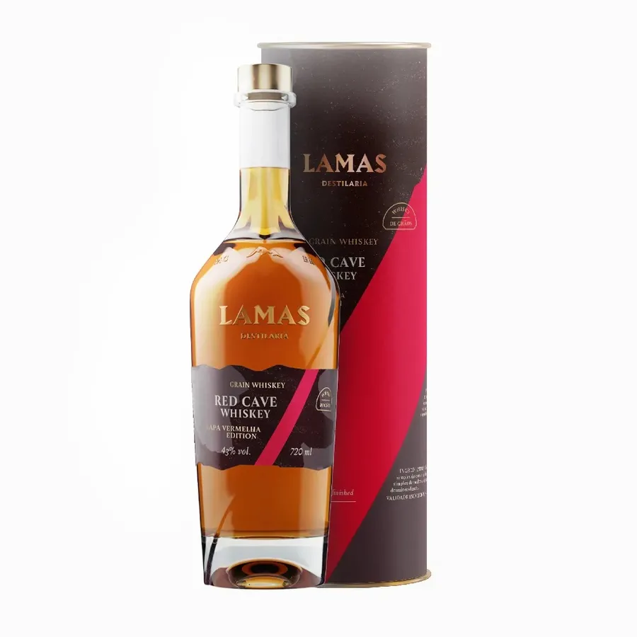 Whisky Lamas Red Cave Grain Whisky – Lapa Vermelha Edition | 720 ml