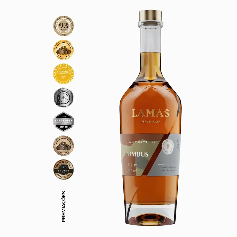 Whisky Lamas Nimbus Single Malt – Defumado | 720 ml